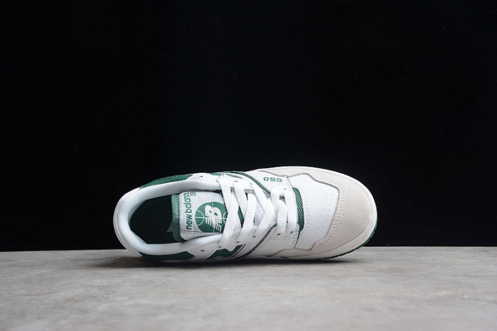 NEW BALANCE 550 WHITE GREEN BB550WT1