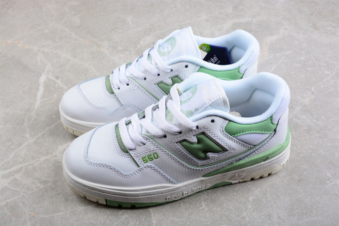 NEW BALANCE 550 WHITE GREEN BB550FS1