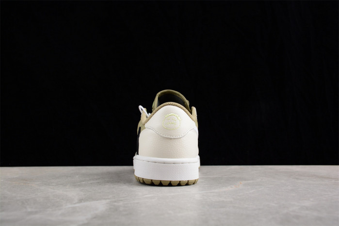 Jordan 1 Retro Low Golf Travis Scott Neutral Olive FZ3124-200