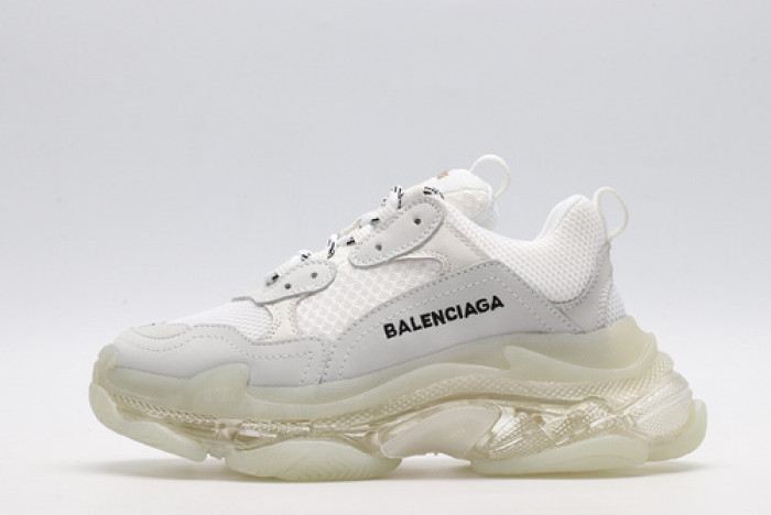 BL Triple S Trainer ''Clear Sole'' - BL -WHITE 541624 W09E1 9000
