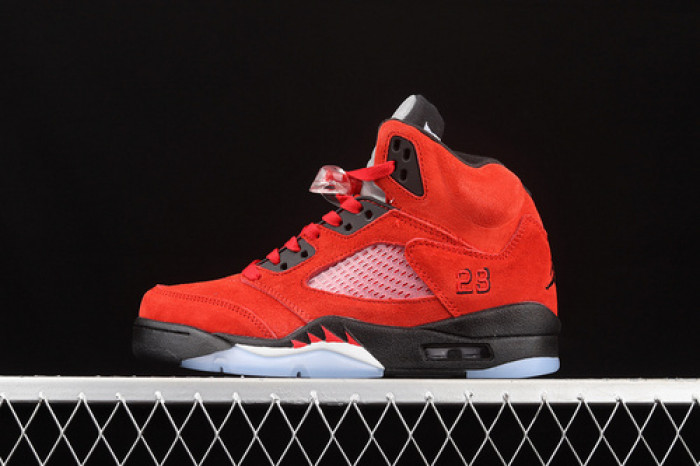 Air Jordan 5 Raging Bull 2021 Red Suede DD0587-600
