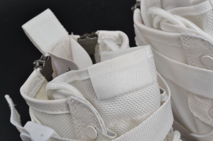 Nike Air Force 1 Mid “Triple Ivory” white AA6655-100