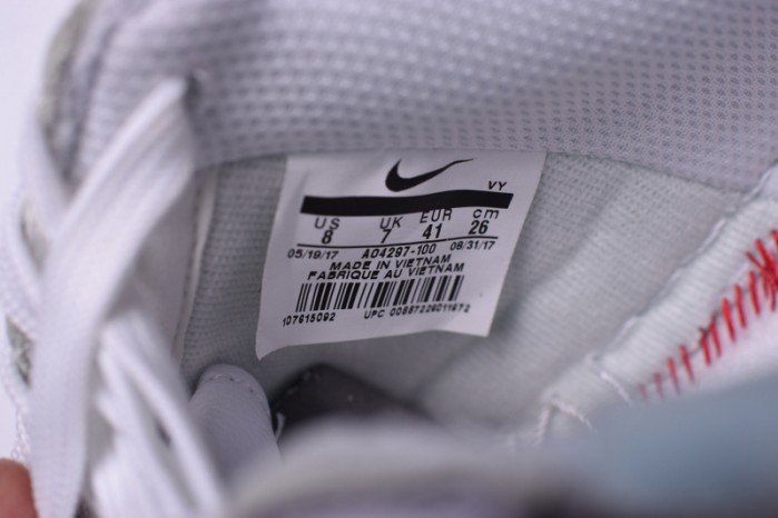 OW Nike Air Force 1 Low ComplexCon White AO4297-100