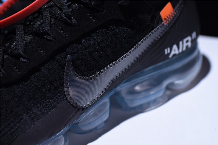 OW x Nike Air VaporMax FK Black AA3831-002