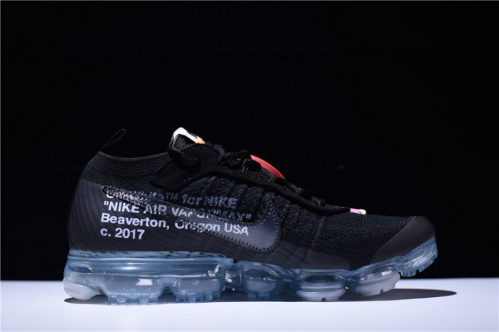 OW x Nike Air VaporMax FK Black AA3831-002