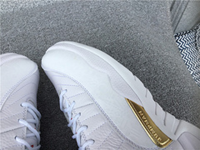 Air Jordan 12 FIBA White University Red 130690-107