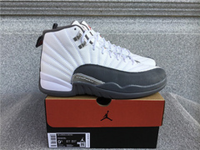 Air Jordan 12 Retro BG "Dark Grey" - 153265-160