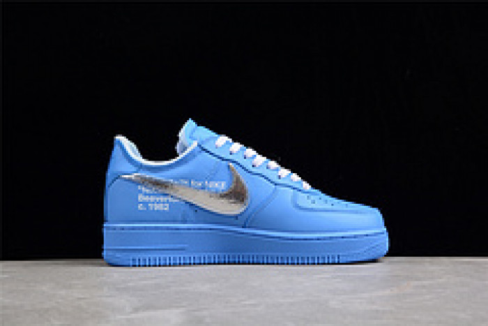 OW Nike Air Force 1 MCA Blue CI1173-400